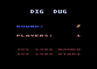 Dig Dug screenshot 4 for Atari 5200